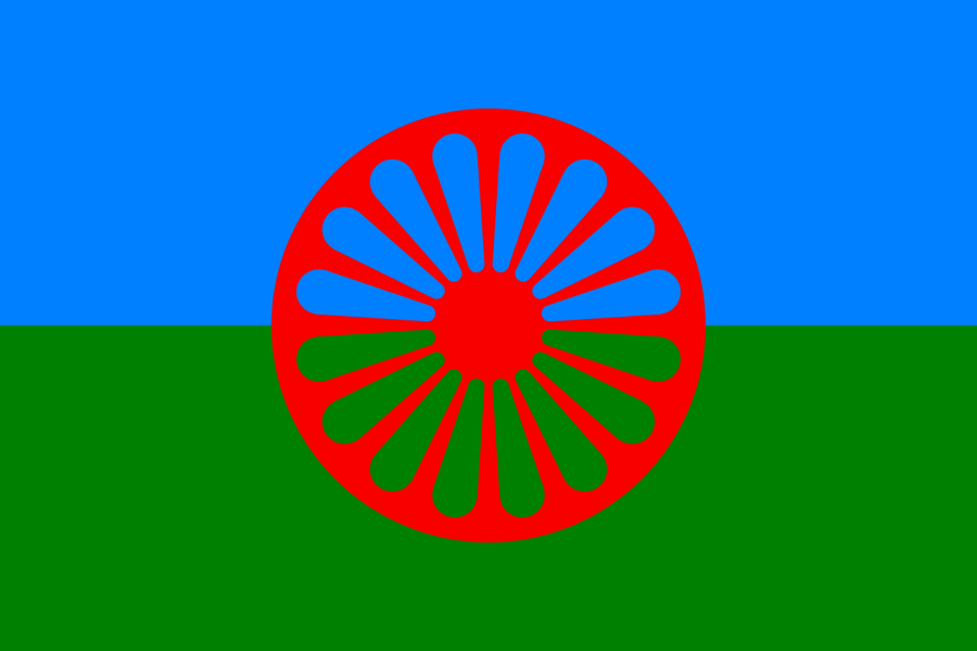 Flag of the Romani people