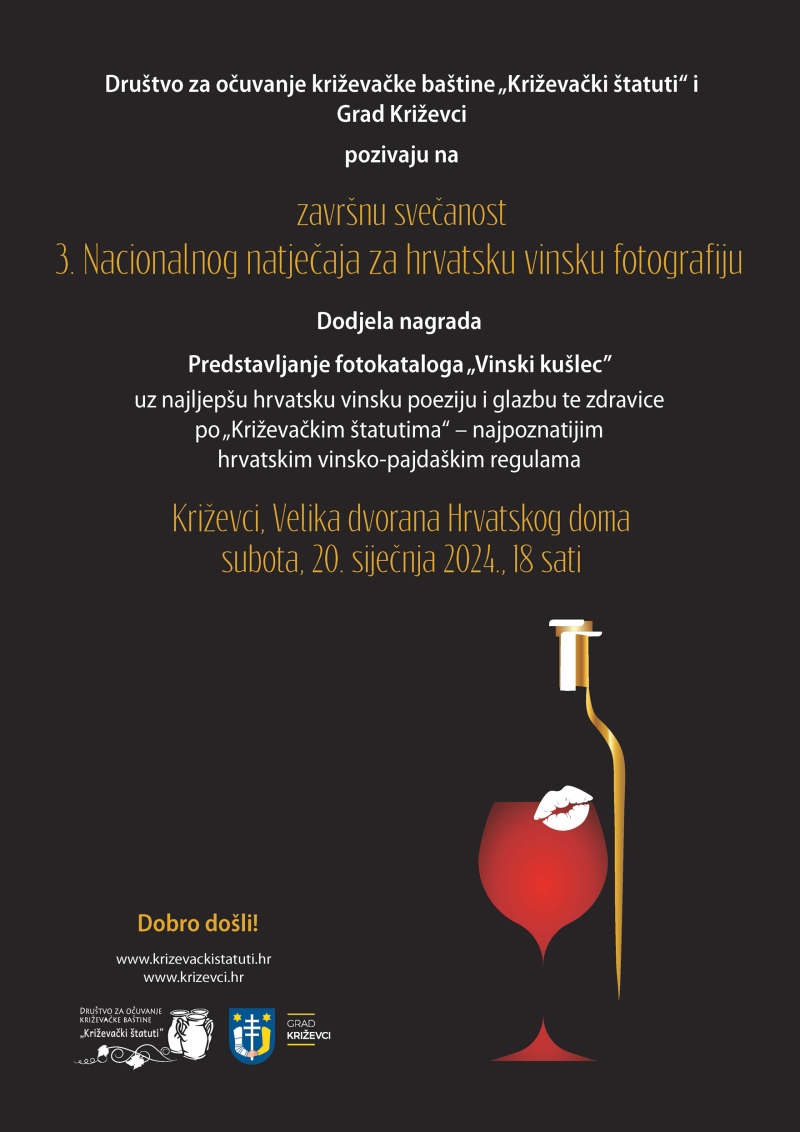 3. vinska fotosvečanost plakat 2024