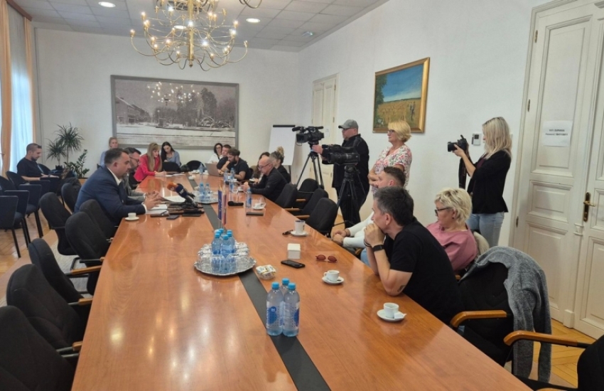 Župan Golubić na konferenciji za medije predstavio aktualnosti u radu Županijske uprave