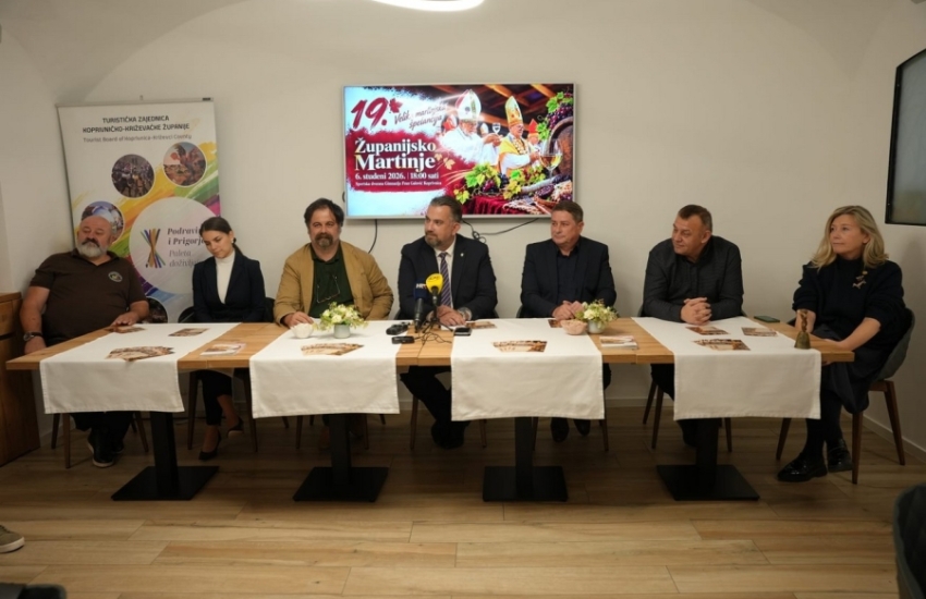 Predstavljen program 19. Velike martinjske špelancije i Dana okusa Podravine i Prigorja
