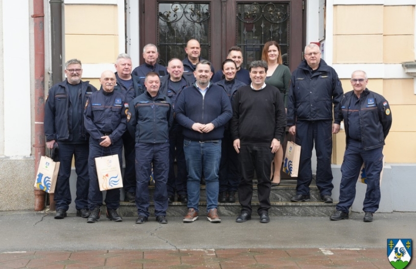 Prijemom za djelatnike Županijskog centra 112 Koprivnica obilježen Dan europskog broja 112