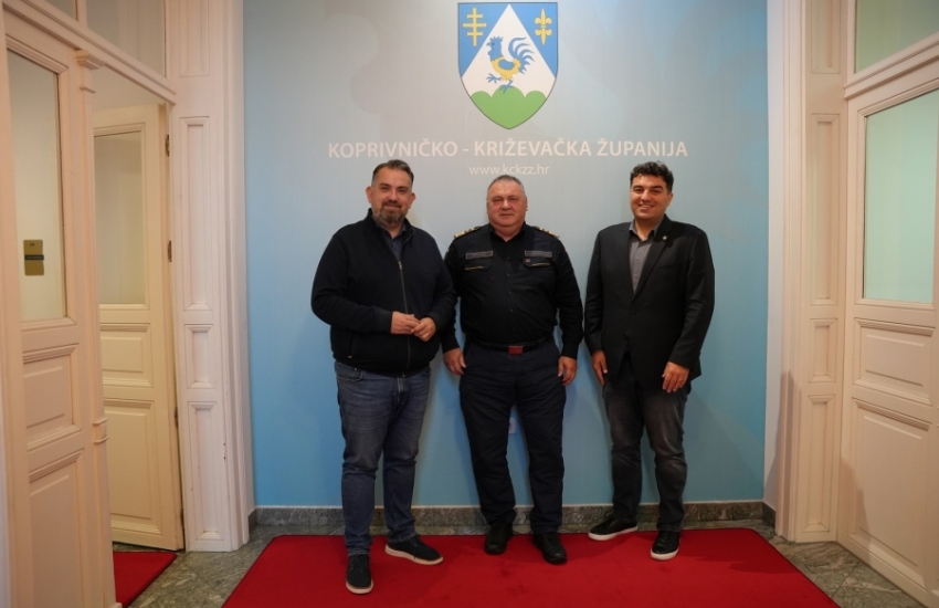 Župan održao sastanak s glavnim vatrogasnim zapovjednikom Slavkom Tucakovićem