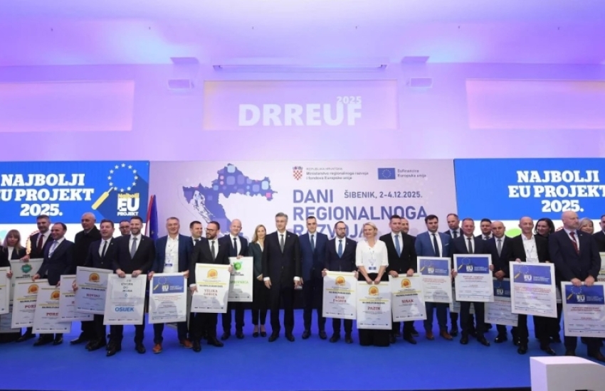 Projekt DRAVA LIFE osvojio 3. mjesto na Danima regionalnoga razvoja i EU fondova 2025.