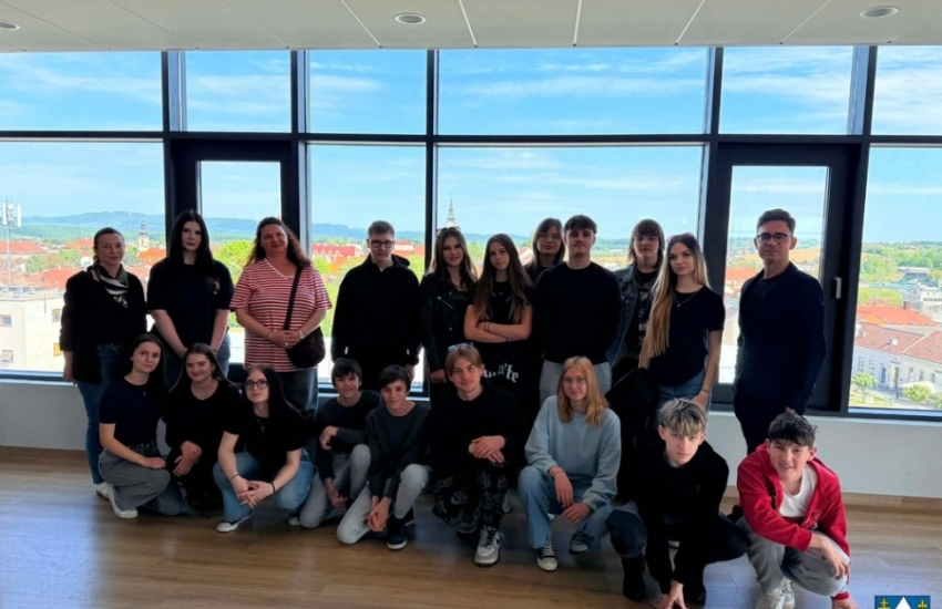 Učenici smjera Turistički tehničar destinacije na terenskoj nastavi u Križevcima