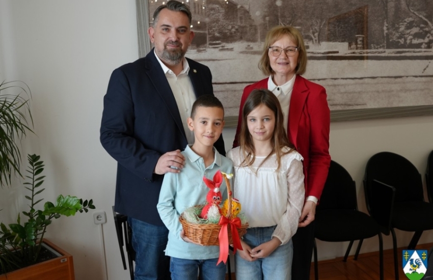 Učenici Osnovne škole „Ivan Lacković Croata“ Kalinovac u posjetu Županiji