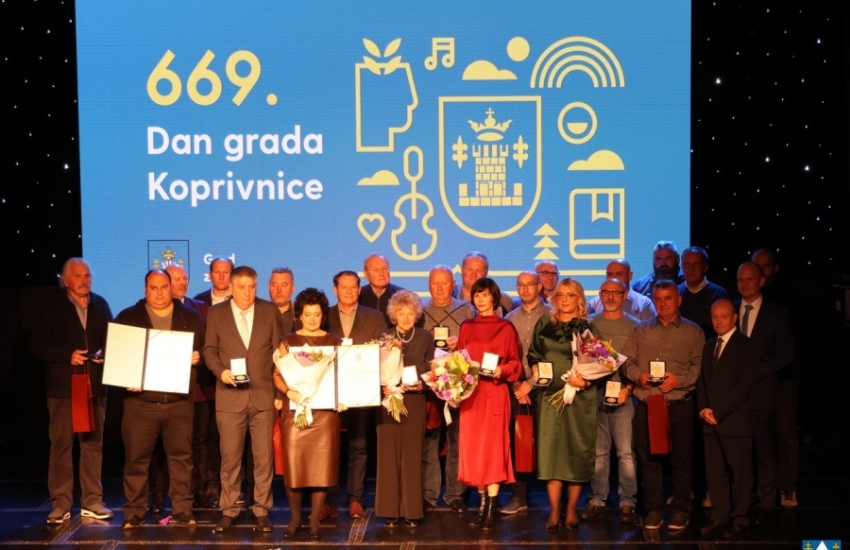 Svečanom sjednicom Gradskog vijeća proslavljen Dan Grada Koprivnice