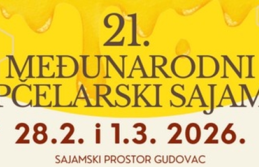 Podržite županijske izlagače na 21. Međunarodnom pčelarskom sajmu u Gudovcu
