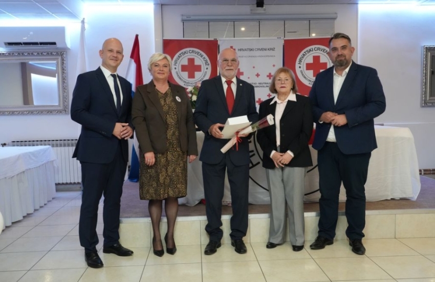 Koprivničko Gradsko društvo Crvenog križa dodijelilo priznanja darivateljima krvi