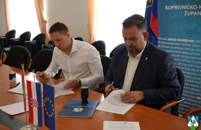 Potpisani ugovori za radove na projektu rekonstrukcije OŠ „Grigor Vitez“ Sveti Ivan Žabno