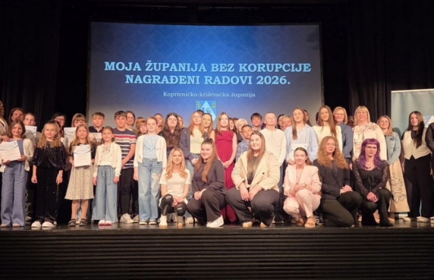 Sudionicima natječaja „Moja županija bez korupcije“ dodijeljene nagrade