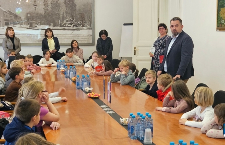 Županijsku upravu posjetili učenici Osnovne škole Legrad