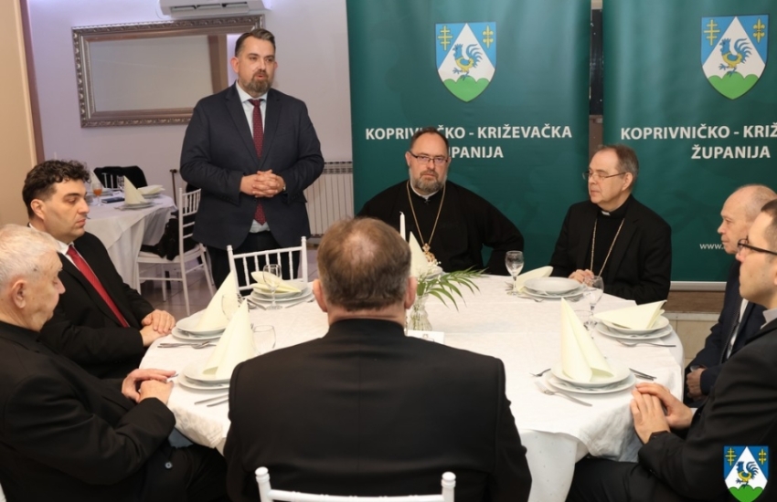 Župan Golubić održao tradicionalni prijem za predstavnike vjerskih zajednica