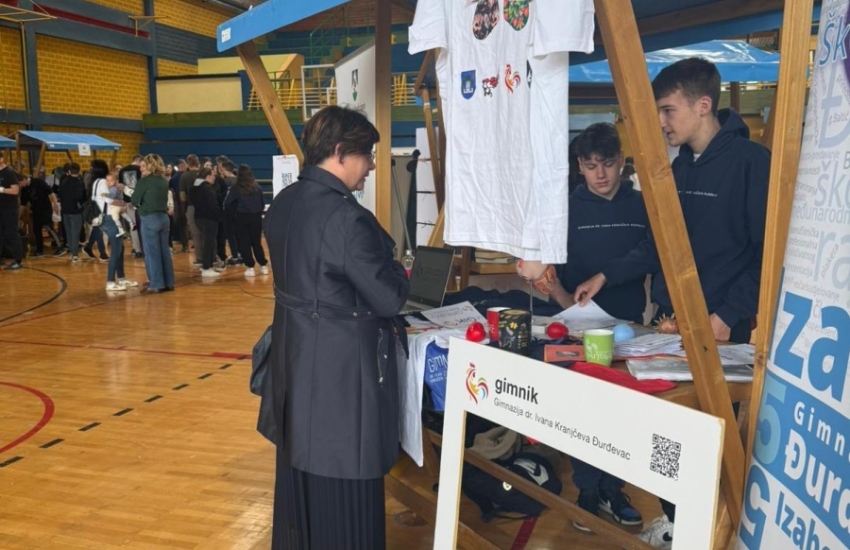 Strukovna škola Đurđevac i Gimnazija dr. Ivana Kranjčeva predstavile programe budućim srednjoškolcima