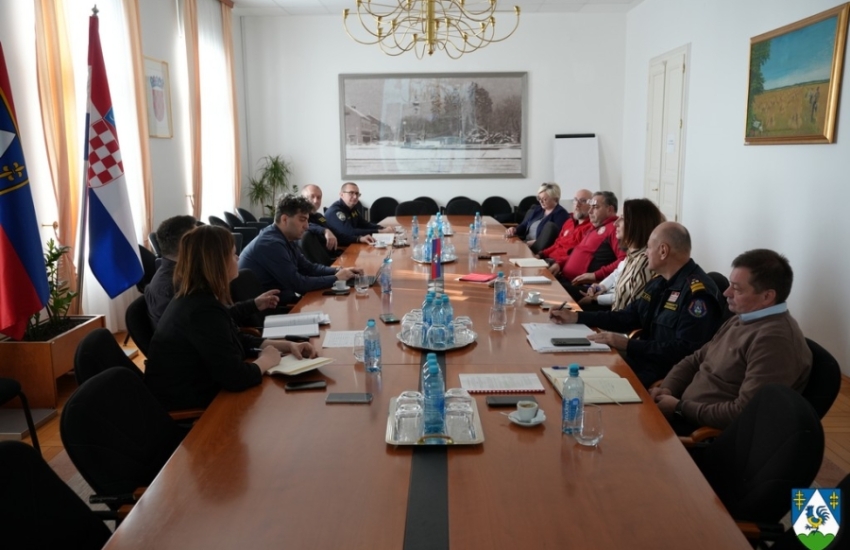 Županijski Stožer civilne zaštite sastao se na temu organizacije Tehničkog zbora