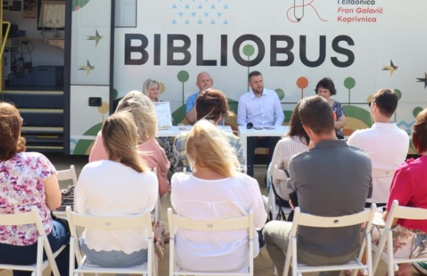 Nove usluge za korisnike koprivničke Knjižnice preko projekta “Dobrodošli u bibliobus svi, veliki i mali!”