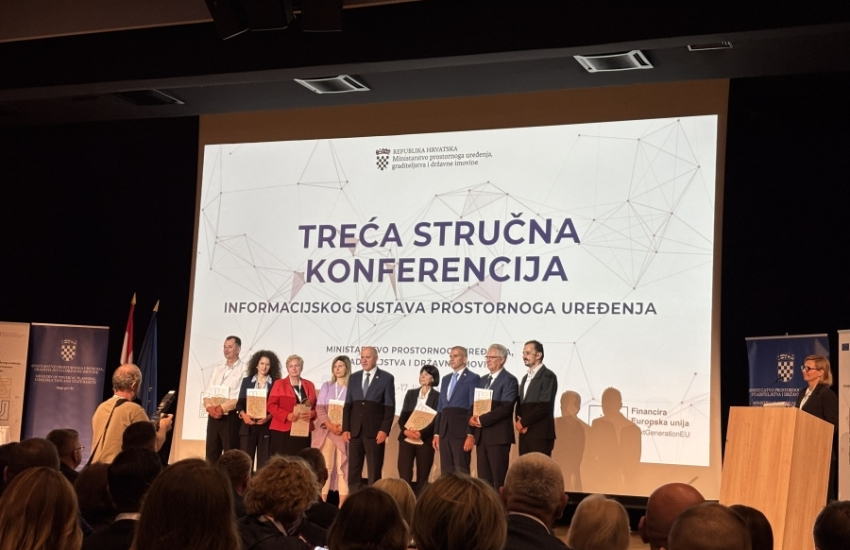 Održana treća stručna konferencija informacijskog sustava prostornog uređenja Održana treća stručna konferencija informacijskog sustava prostornog uređenja