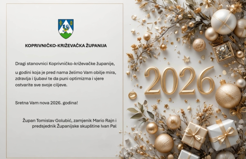 Sretna Vam nova 2026. godina