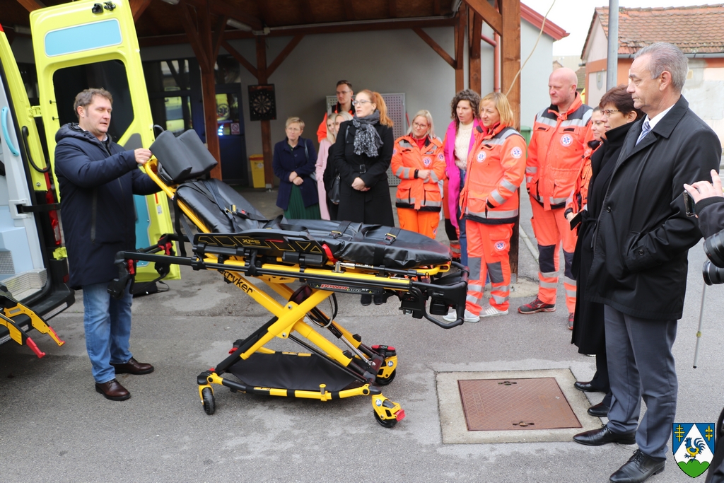 Novo vozilo u zavodu za Hitnu medicinu KKŽ