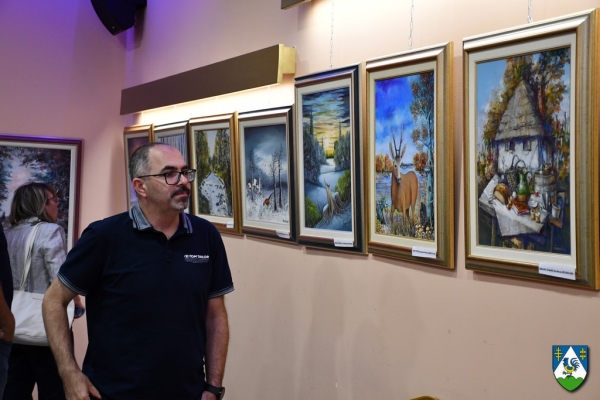 Otvorena izložba radova s likovne kolonije u spomen na Davida Piskora