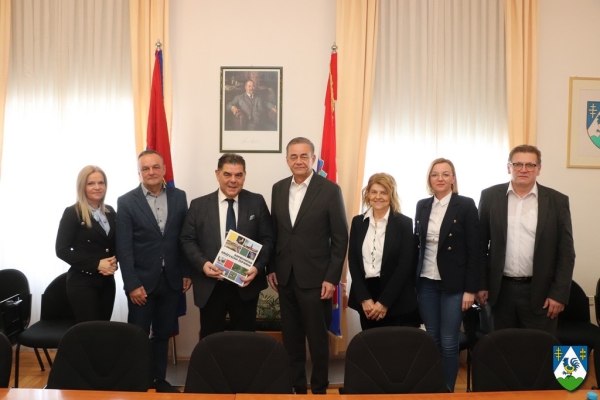 Županijsku upravu posjetio veleposlanik Republike Hrvatske u Mađarskoj Mladen Andrlić
