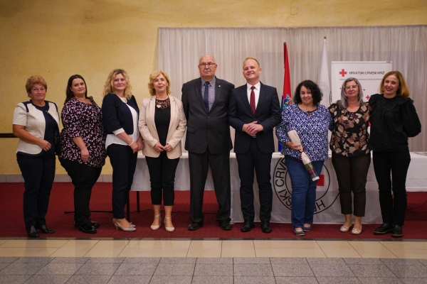 Na prijemu gradonačelnika u Koprivnici dodijeljena brojna priznanja darivateljima krvi