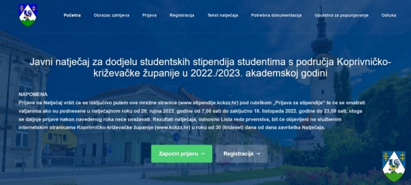 Raspisan Javni natječaj za dodjelu studentskih stipendija