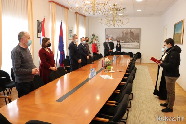 Održan blagoslov prostora Županijske uprave