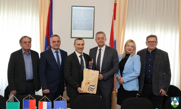 Veleposlanik Republike Italije Nj. E. Paolo Trichila u nastupnom posjetu Županiji