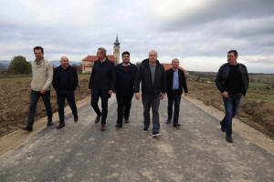 Završeni radovi modernizacije ceste od Erdovca do naselja Lemeš