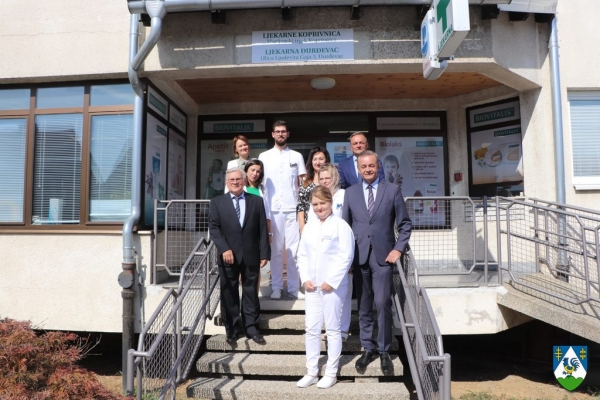 Župan i suradnici posjetili novootvorenu ljekarničku jedinicu u Đurđevcu