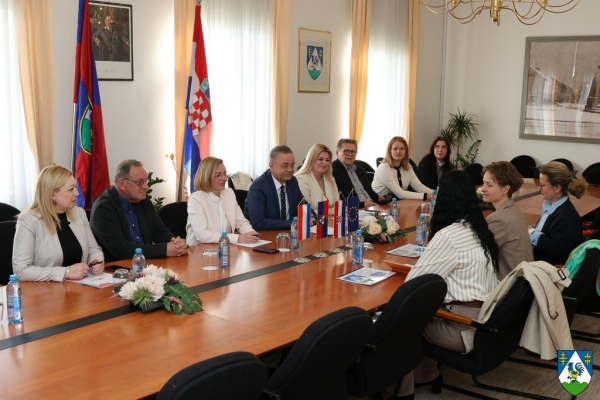 Veleposlanica Kraljevine Nizozemske Charlotte van Baak u nastupnom posjetu Županiji