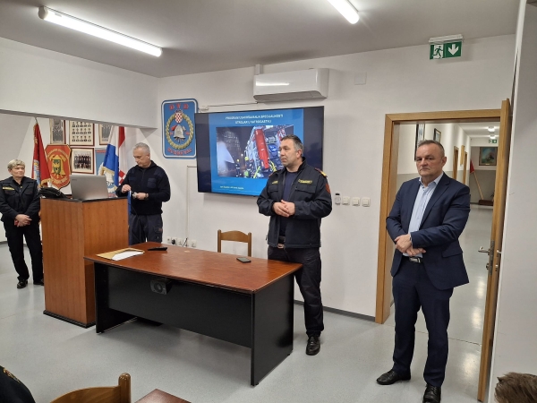 U tijeku je Program usavršavanja za specijalnost strojar u vatrogastvu