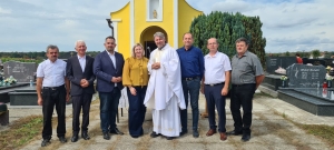 Župan Golubić na blagoslovu obnovljene kapelice Žalosne Gospe u Ferdinandovcu