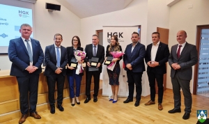 Dodijeljene nagrade Zlatna kuna najuspje&scaron;nijim gospodarskim subjektima u 2024. godini