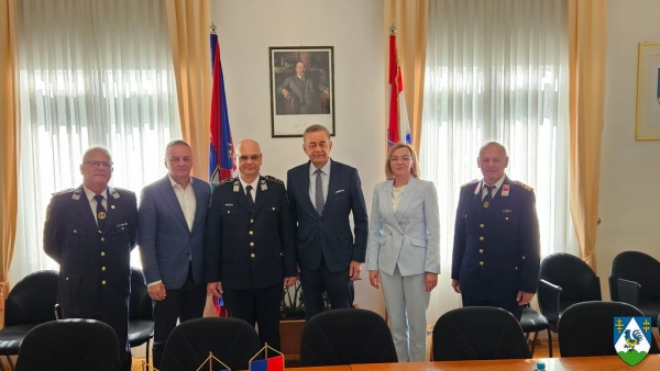 Župan Koren uoči blagdana sv. Florijana održao prijem za predstavnike Županijske Vatrogasne zajednice