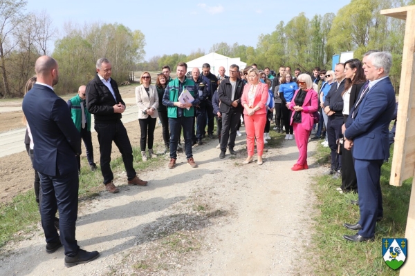Na obnovljenom nasipu Komatnica-Ledine obilježen Svjetski dan voda