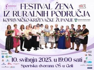 Posjetite Festival žena iz ruralnih područja Koprivničko-križevačke županije u Goli