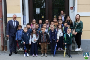Vrtićarci iz Legrada posjetili Županijsku upravu