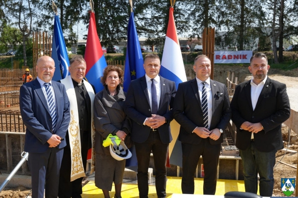 Položen kamen temeljac za novu zgradu Veterinarskog zavoda u Križevcima