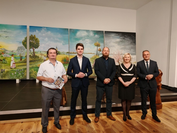 Otvorena izložba slika i skulptura  „Proljeće u Hlebinama“