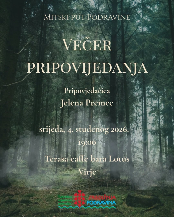 "Mitski put Podravine" - večer pripovijedanja