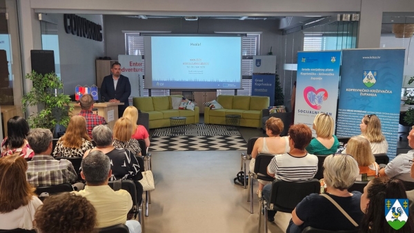 Održana Završna konferencija projekta „Izrada socijalnog plana Koprivničko-križevačke županije“
