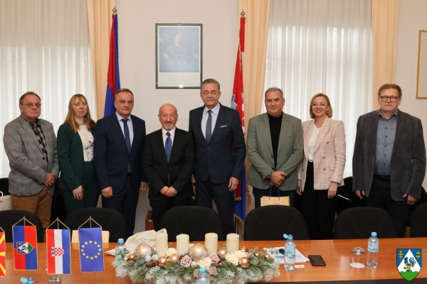 Veleposlanik Sjeverne Makedonije Nj. E. dr. Milaim Fetai u nastupnom posjetu Županiji