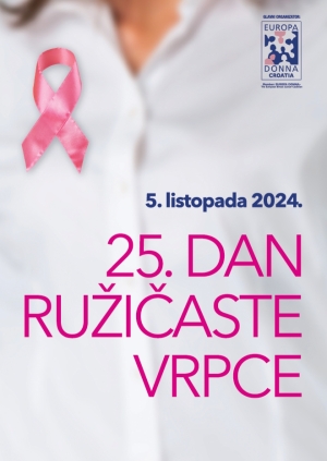 Najava -  Obilježavanje 25. Dana ružičaste vrpce