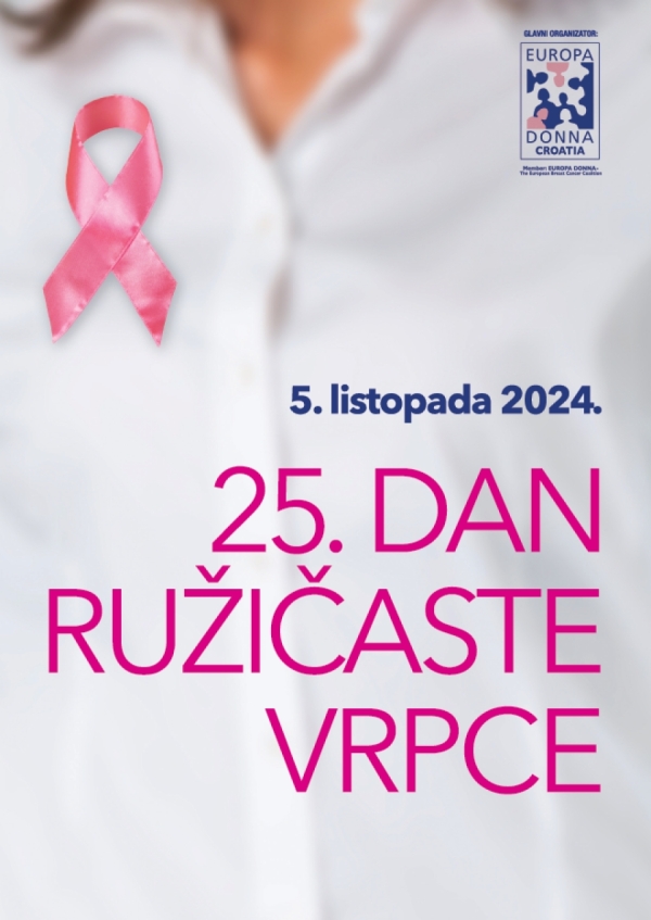 Najava -  Obilježavanje 25. Dana ružičaste vrpce