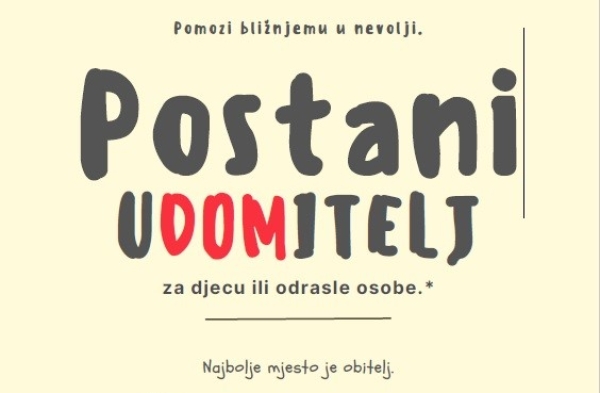 Centar za socijalnu skrb Koprivnica traži udomitelje za djecu i odrasle osobe