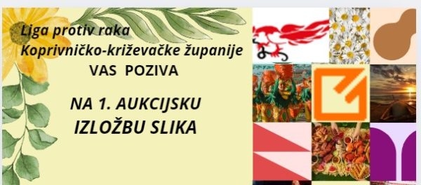 Liga protiv raka organizira aukcijsku izložbu slika