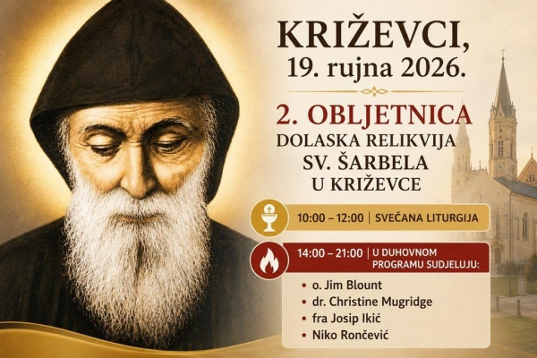 2. Obljetnica dolaska relikvija sv. &Scaron;arbela u Križevce