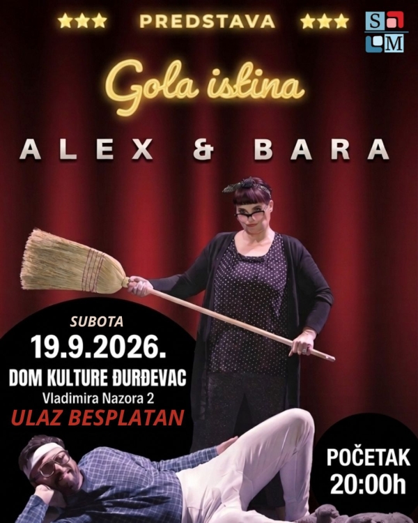 Besplatna humoristična predstava "Gola istina"