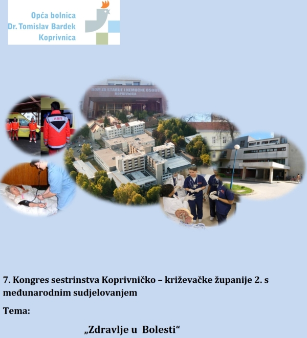 Najava - VII. Kongres sestrinstva Koprivničko-križevačke županije